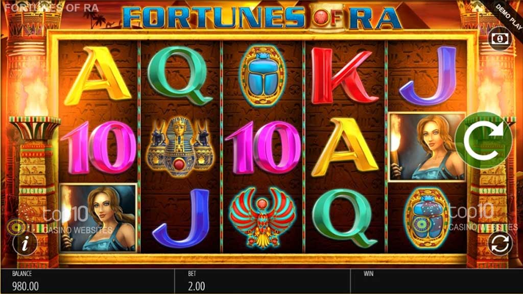 Fortunes of Ra Screenshot