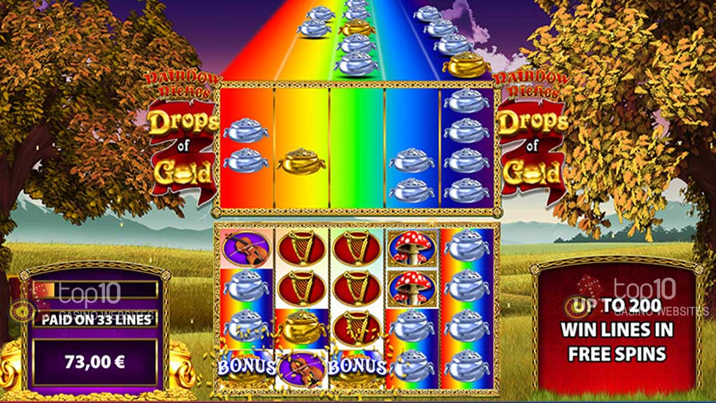 Rainbow Riches Drops of Gold